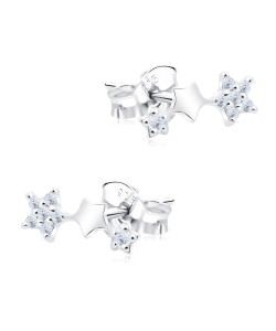 Triple Star Stud Earring STS-6790